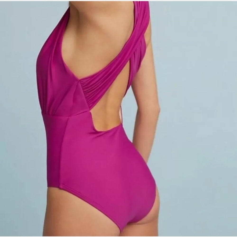 Anthropologie Allihop Zinnia one piece small
